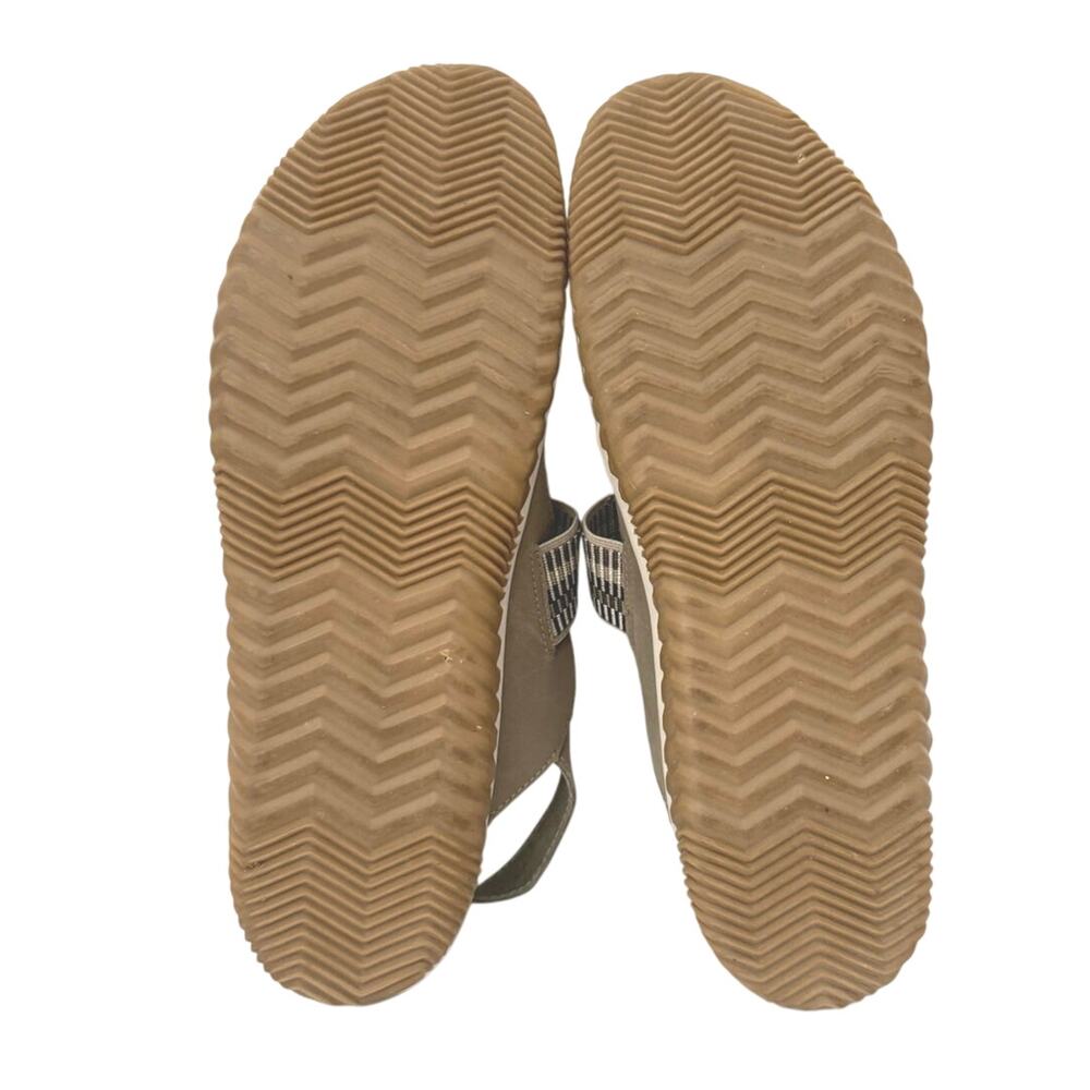 Sorel Women’s Size 10.5 Out 'N About Sandals Back Strap Toe Post Sage Grey - Picture 9 of 10